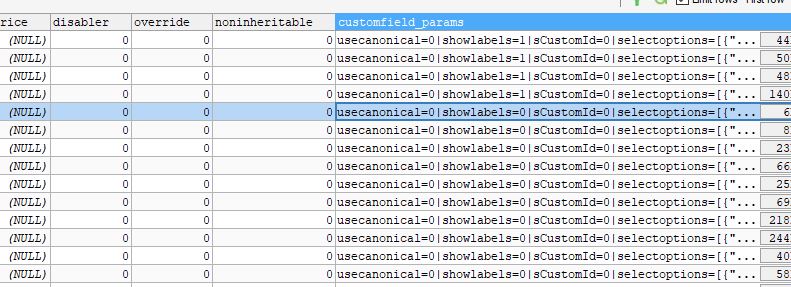 Updating VM4 field to show labels in custom fields